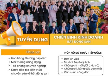 THIÊN TÂM HOLDINGS TUYỂN DỤNG ĐỢT 1/2025