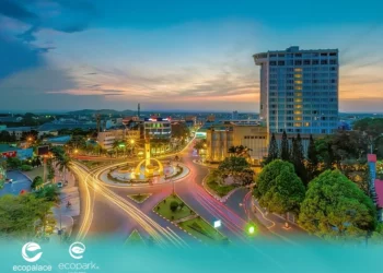 Ecopalace hưởng lợi từ vị trí chiến lược giữa trung tâm Đắk Lắk